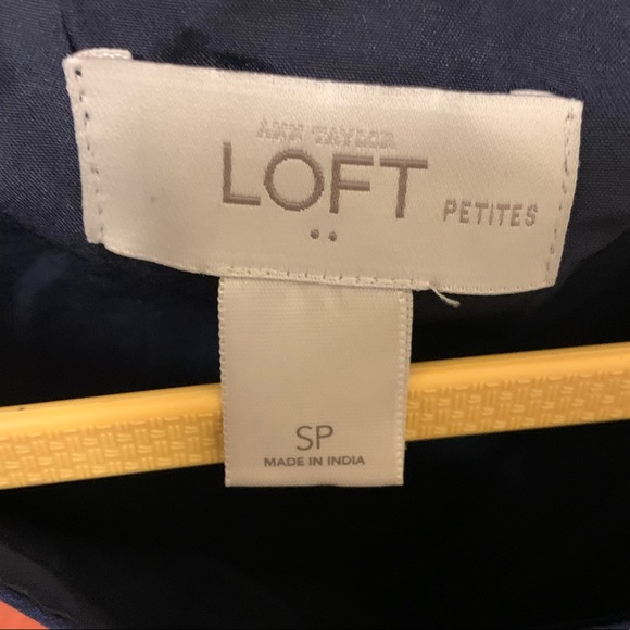 LOFT multicolor sleeveless dress - Picture 8 of 9